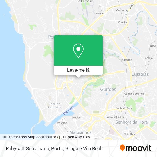 Rubycatt Serralharia mapa