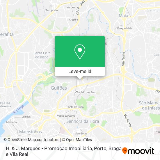 H. & J. Marques - Promoção Imobiliária mapa