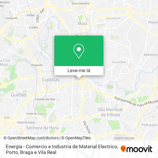 Energia - Comercio e Industria de Material Electrico mapa