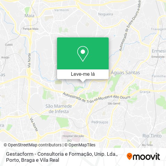 Gestacform - Consultoria e Formação, Unip. Lda. mapa