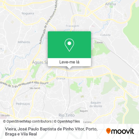 Vieira, José Paulo Baptista de Pinho Vítor mapa