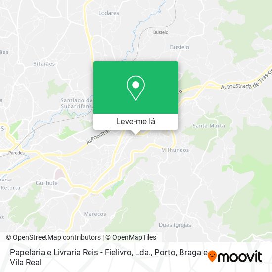 Papelaria e Livraria Reis - Fielivro, Lda. mapa