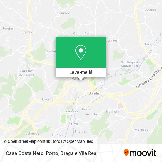 Casa Costa Neto mapa