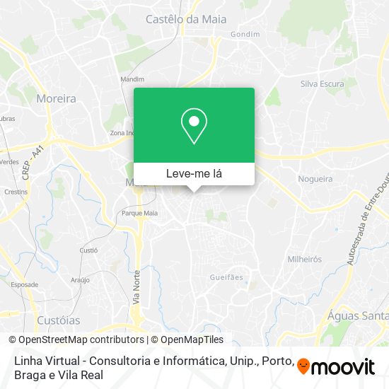 Linha Virtual - Consultoria e Informática, Unip. mapa
