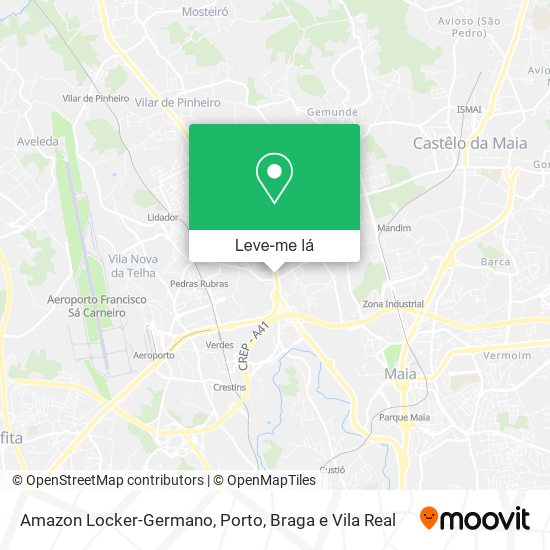 Amazon Locker-Germano mapa