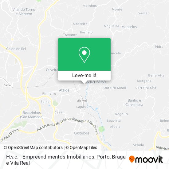 H.v.c. - Empreendimentos Imobiliarios mapa