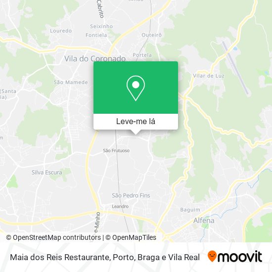 Maia dos Reis Restaurante mapa