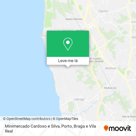 Minimercado Cardoso e Silva mapa