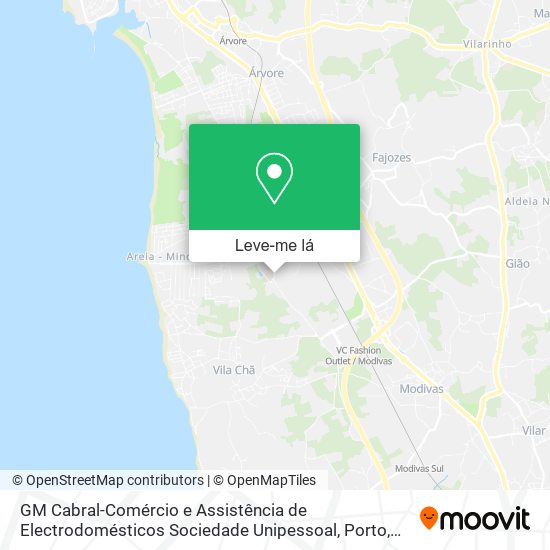 GM Cabral-Comércio e Assistência de Electrodomésticos Sociedade Unipessoal mapa