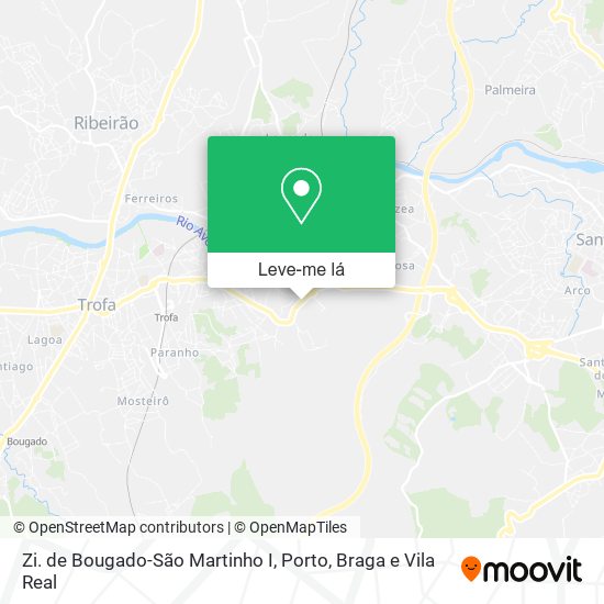 Zi. de Bougado-São Martinho I mapa