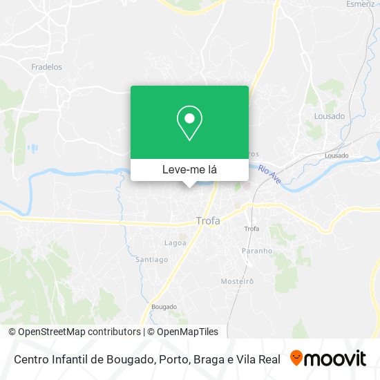 Centro Infantil de Bougado mapa