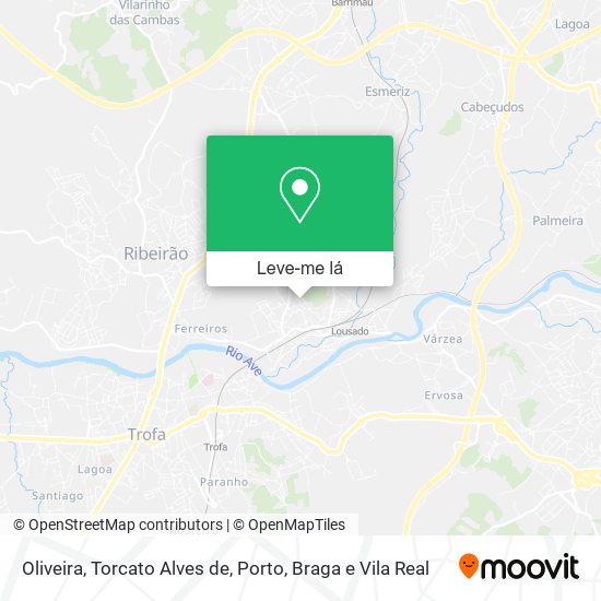 Oliveira, Torcato Alves de mapa