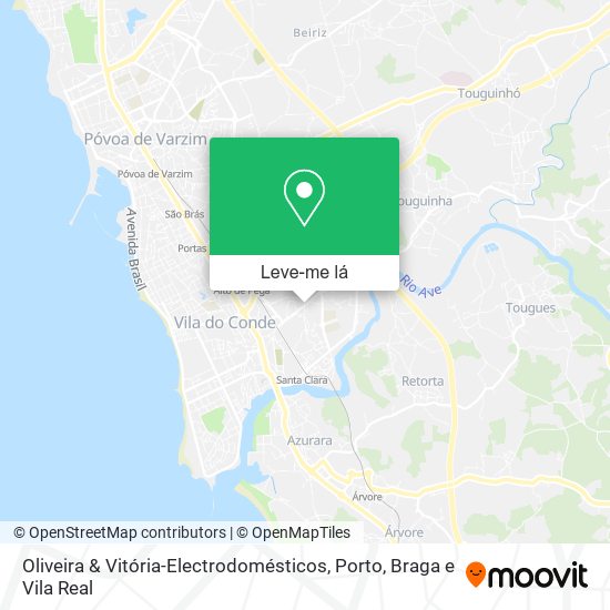 Oliveira & Vitória-Electrodomésticos mapa