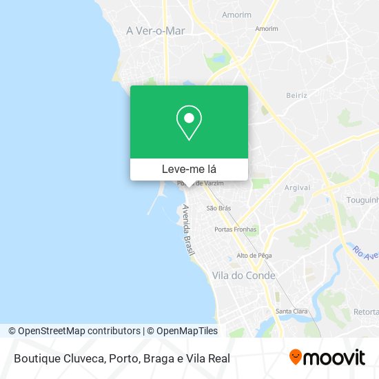 Boutique Cluveca mapa