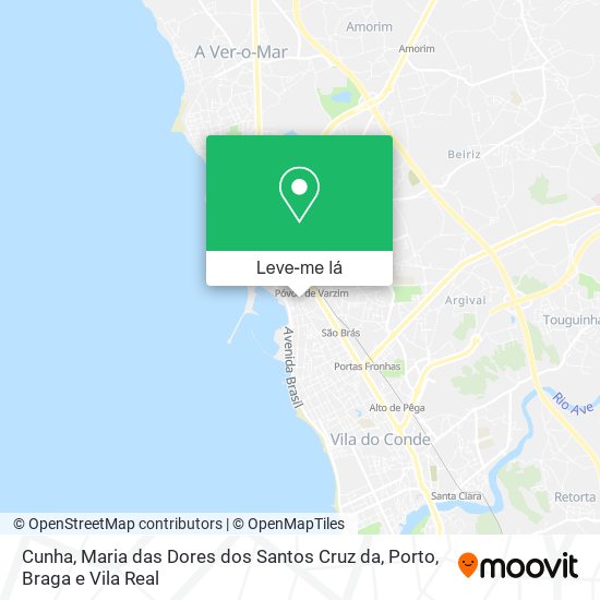 Cunha, Maria das Dores dos Santos Cruz da mapa