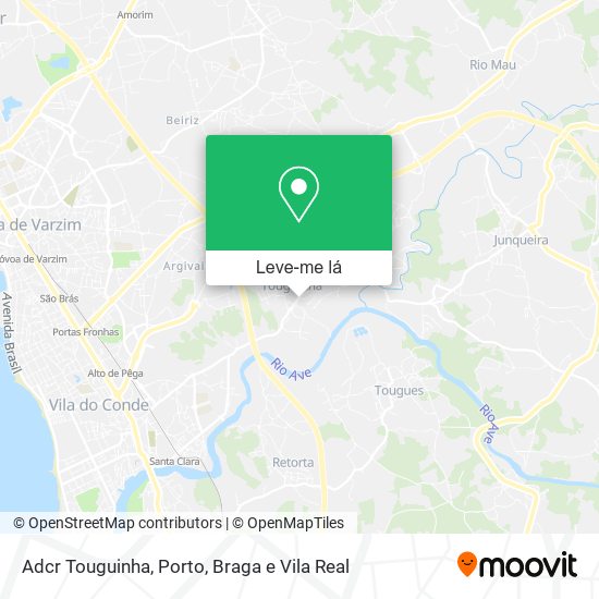 Adcr Touguinha mapa