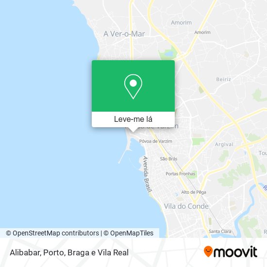 Alibabar mapa
