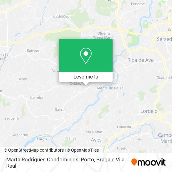 Marta Rodrigues Condomínios mapa