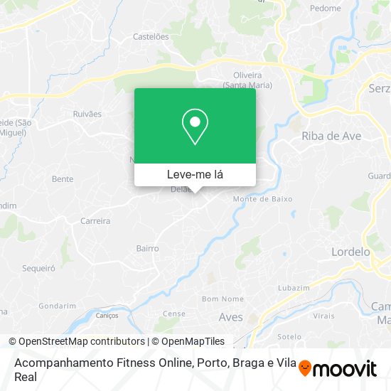 Acompanhamento Fitness Online mapa