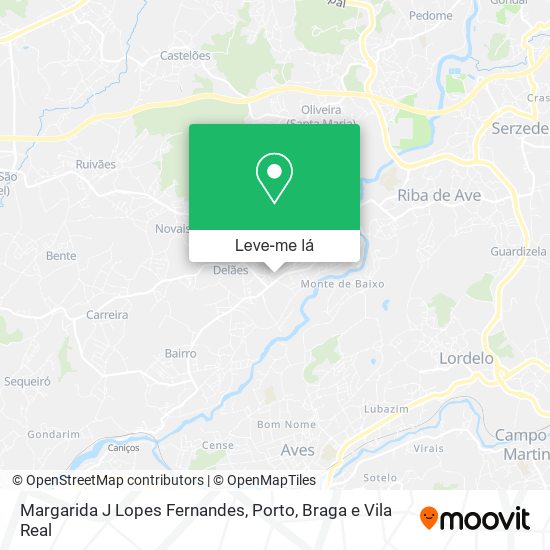 Margarida J Lopes Fernandes mapa