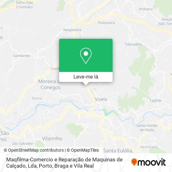 Maqfilma-Comercio e Reparação de Maquinas de Calçado, Lda mapa