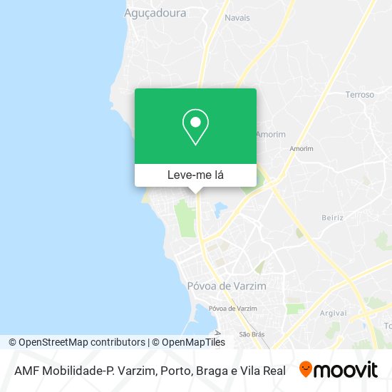 AMF Mobilidade-P. Varzim mapa