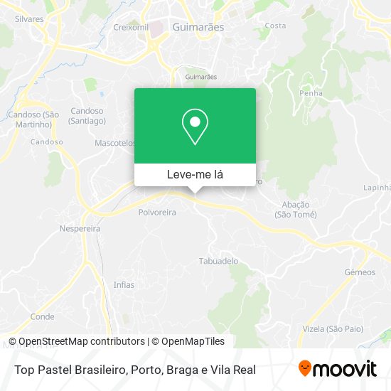 Top Pastel Brasileiro mapa