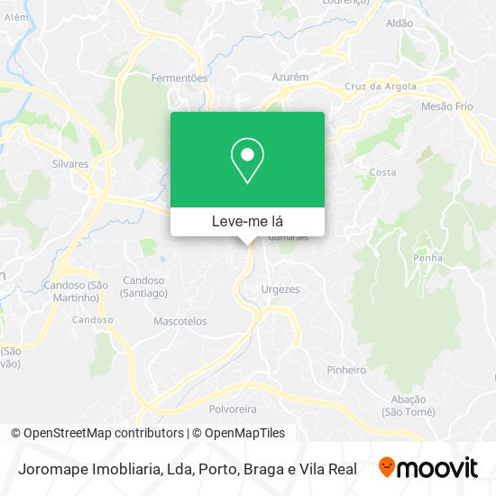 Joromape Imobliaria, Lda mapa