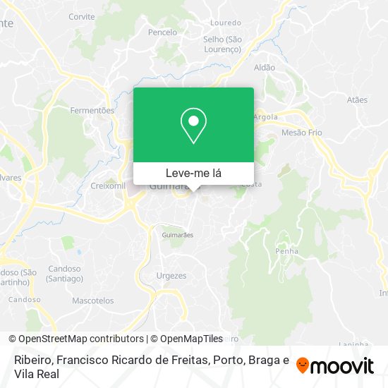 Ribeiro, Francisco Ricardo de Freitas mapa