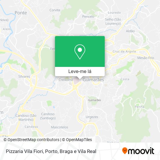 Pizzaria Vila Fiori mapa