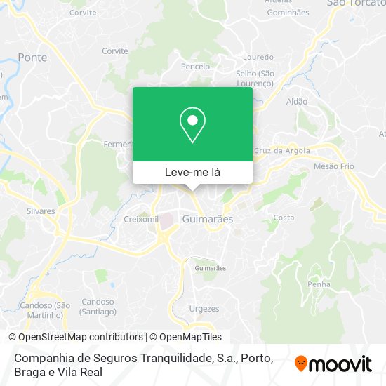 Companhia de Seguros Tranquilidade, S.a. mapa