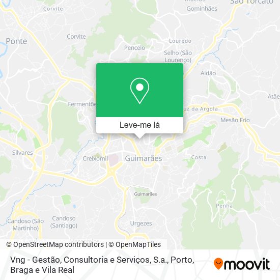 Vng - Gestão, Consultoria e Serviços, S.a. mapa