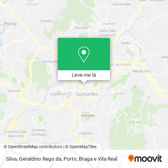 Silva, Geraldino Rego da mapa