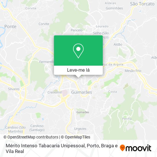 Mérito Intenso Tabacaria Unipessoal mapa