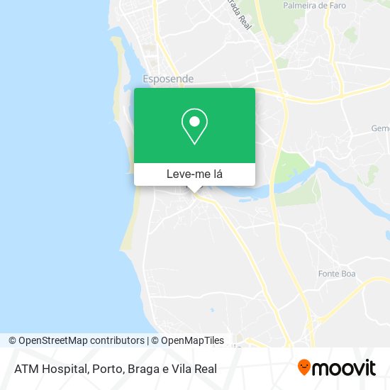 ATM Hospital mapa