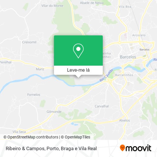 Ribeiro & Campos mapa