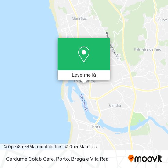 Cardume Colab Cafe mapa