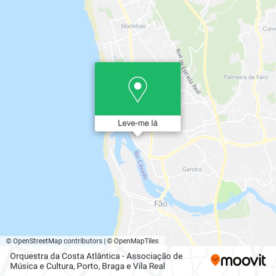 Orquestra da Costa Atlântica - Associação de Música e Cultura mapa