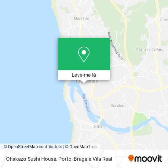 Ohakazo Sushi House mapa