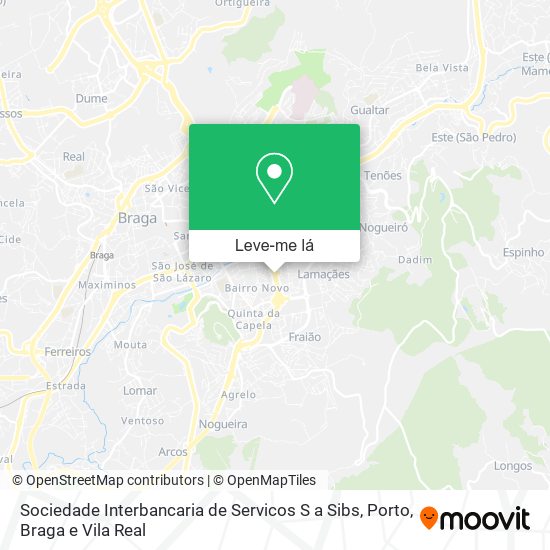 Sociedade Interbancaria de Servicos S a Sibs mapa