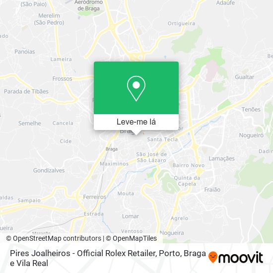 Pires Joalheiros - Official Rolex Retailer mapa