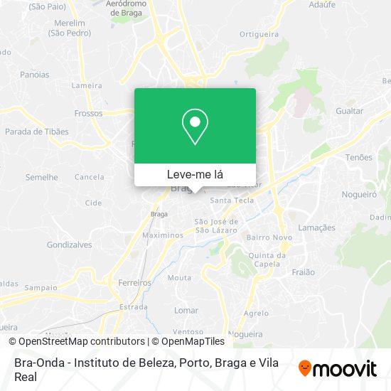 Bra-Onda - Instituto de Beleza mapa