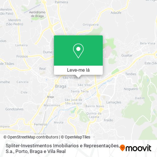 Spliter-Investimentos Imobiliarios e Representações, S.a. mapa