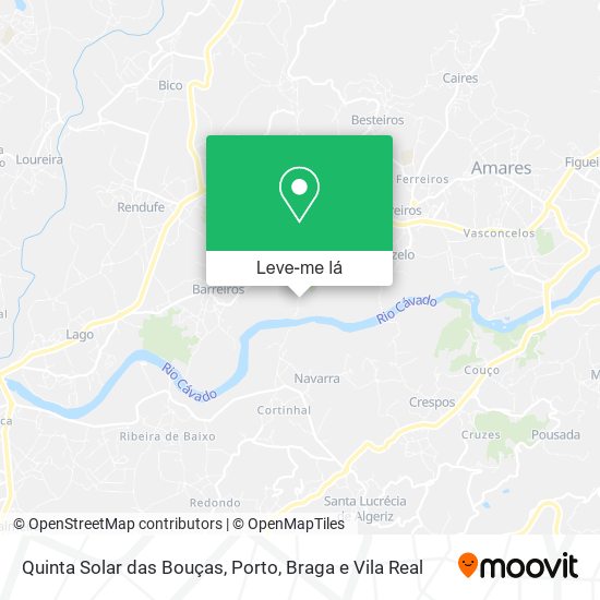 Quinta Solar das Bouças mapa