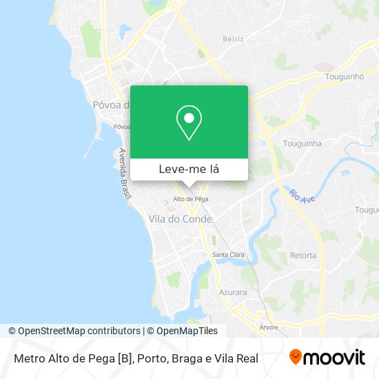 Metro Alto de Pega [B] mapa