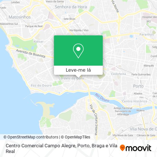 Centro Comercial Campo Alegre mapa