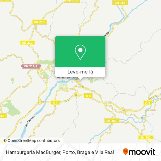 Hamburgaria MacBurger mapa