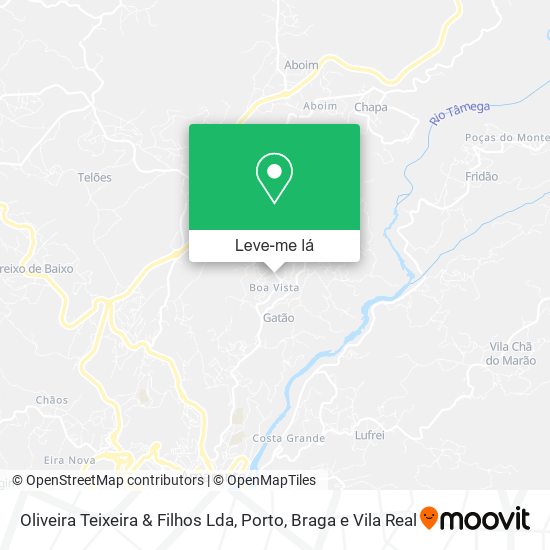 Oliveira Teixeira & Filhos Lda mapa