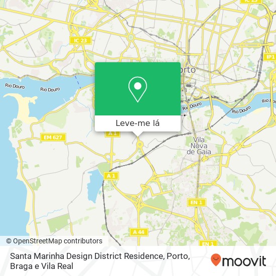 Santa Marinha Design District Residence mapa