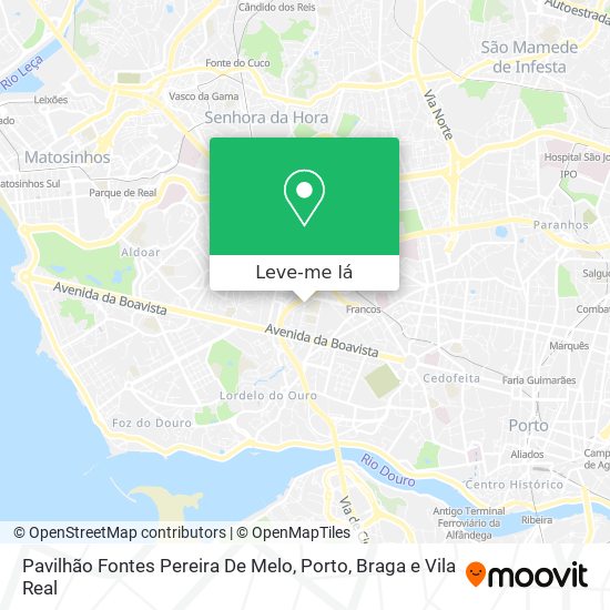 Pavilhão Fontes Pereira De Melo mapa